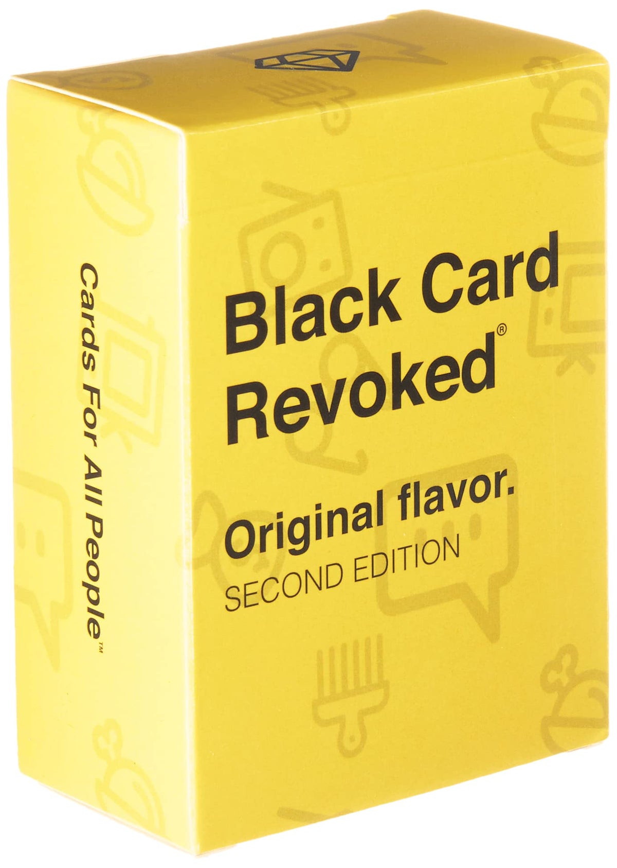 Black Card Revoked second edition deck for bold game night fun.