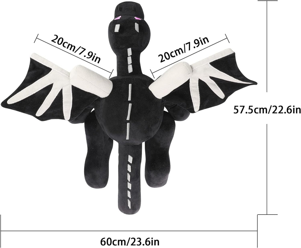 Black Dragon Plush enhances any room as a warm decor accent.