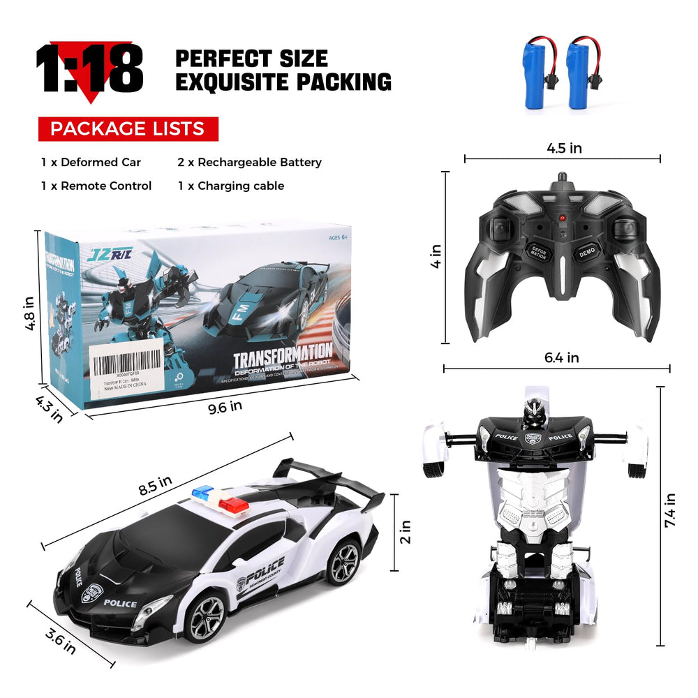 Blackma transforming toy makes a versatile gift for kids aged 4–12.