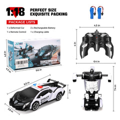Blackma transforming toy makes a versatile gift for kids aged 4–12.