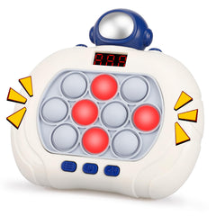 Blackma Pop Game Astronaut front view shows compact handheld design and glow