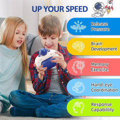 Blackma Pop Game Astronaut LED screen clearly shows level and score