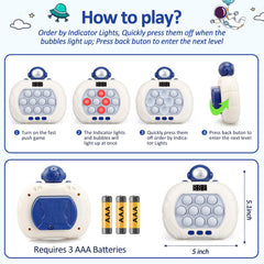 Blackma Pop Game Astronaut multiplayer mode for shared challenges