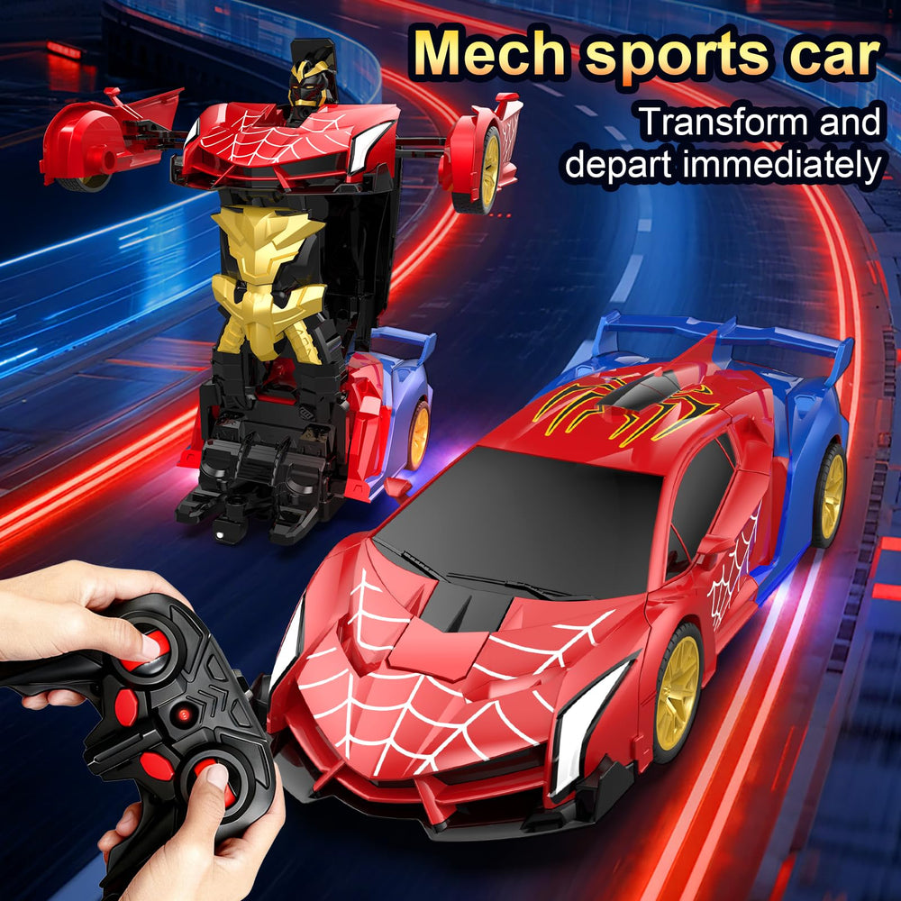 Blackma Transform RC Car 360-degree rotation for dynamic stunts.