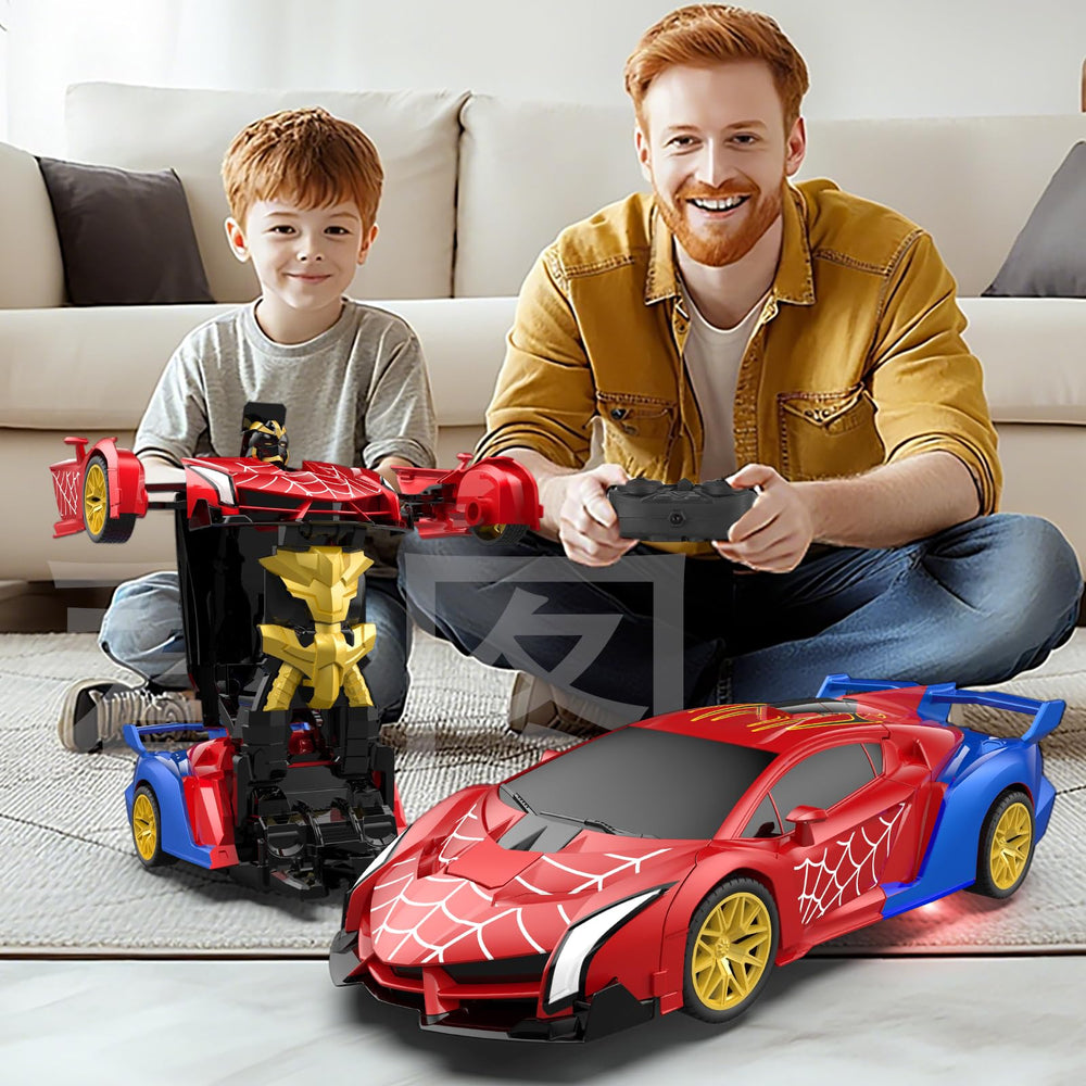 Blackma Transform RC Car ABS material emphasizes sturdy, crash-friendly design.