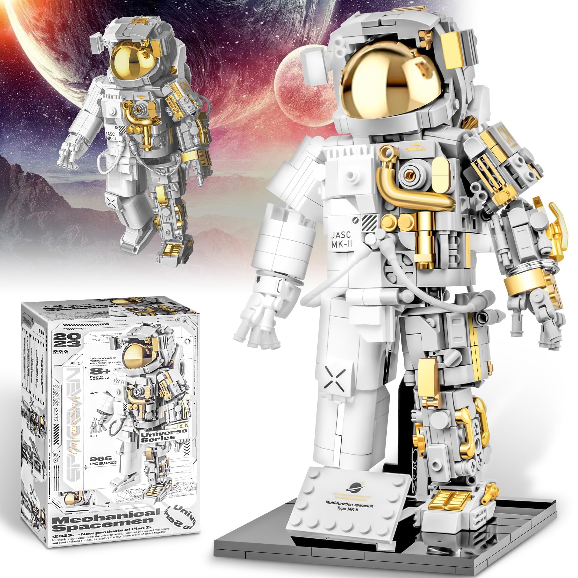 blast orby Space Astronaut model overview for elegant display and discussion