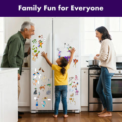 BLASTFORCRAFTS magnetic book with interchangeable pieces for on-the-go builds.