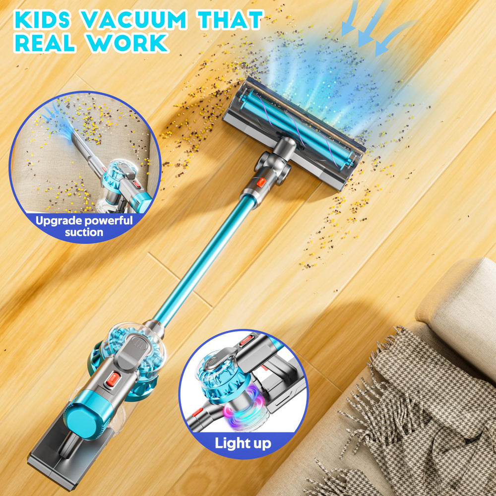 BLAXTEM cleaning heads demonstrate versatile pretend tasks
