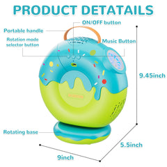 BLAXTEM kid-safe donut design with easy-grip handle for small hands
