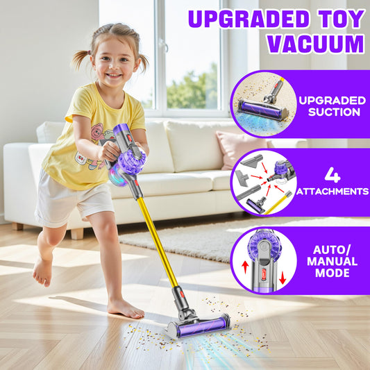BLAXTEM roller attachment enabling versatile pretend cleaning play.