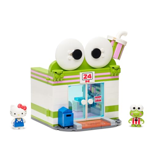 BLDR Keroppi Mart interior with expandable walls for interactive shopping.