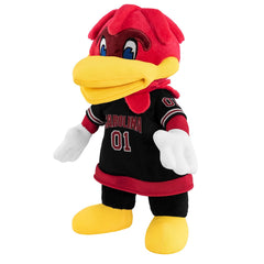 Cocky plush figure by Bleacher Creatures shown on shelf for fan decor.