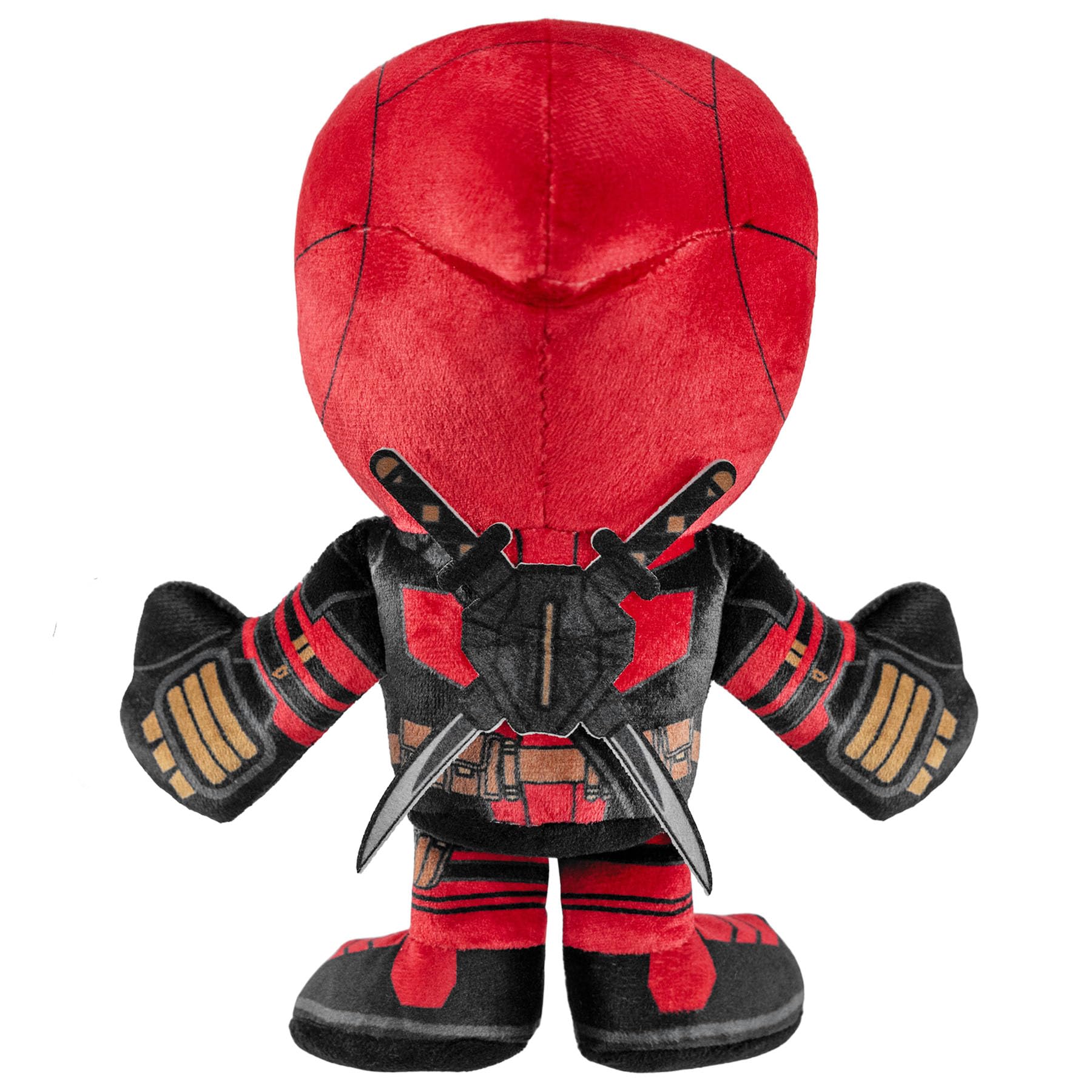 Bleacher Creatures Deadpool plush, gift-ready packaging for fans and collectors.