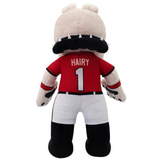 Bleacher Creatures Hairy Dawg plush side view for desk decor fans.