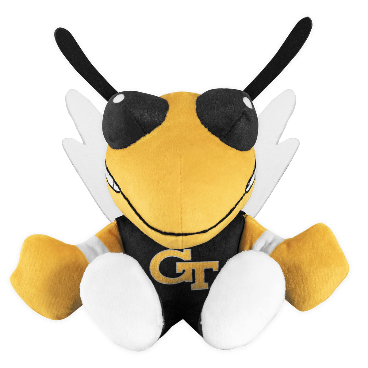 Bleacher Creatures Georgia Tech 8-Inch Kuricha sitting plush sits securely on desks