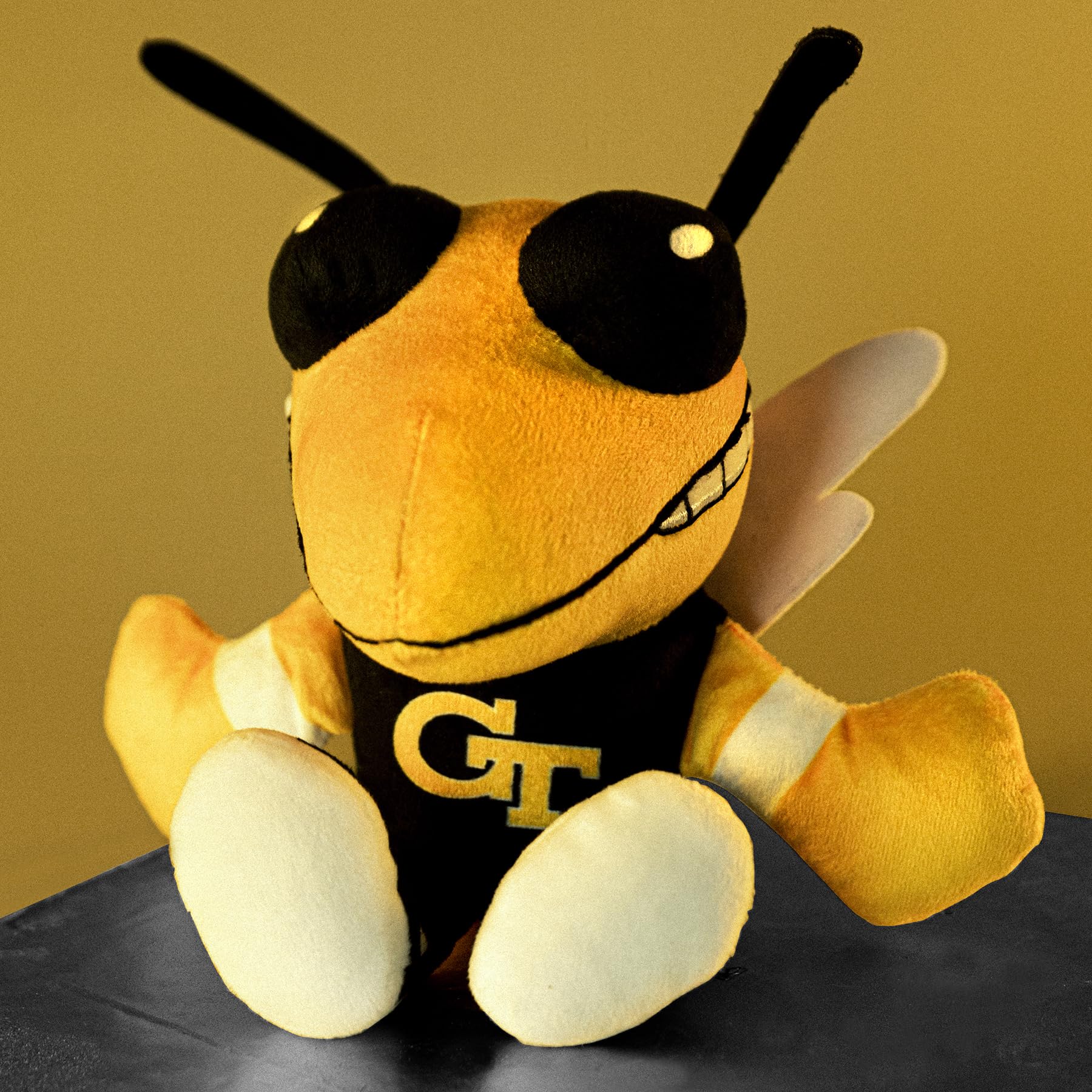 Bleacher Creatures Georgia Tech Kuricha face art plush for eye catching display