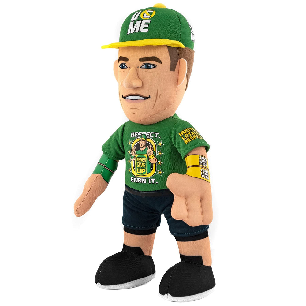 Bleacher Creatures John Cena plush embroidery detail adds authentic style.
