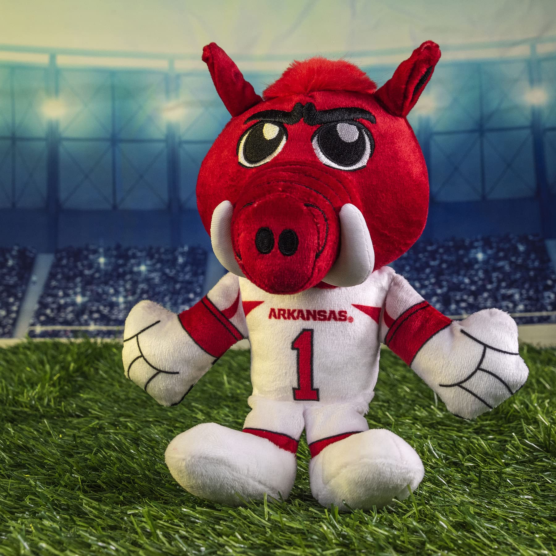 Kuricha-inspired design captures Big Red's playful mascot charm.
