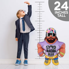 Bleacher Creatures Macho Man Randy Savage Bleacher Buddy on a shelf display