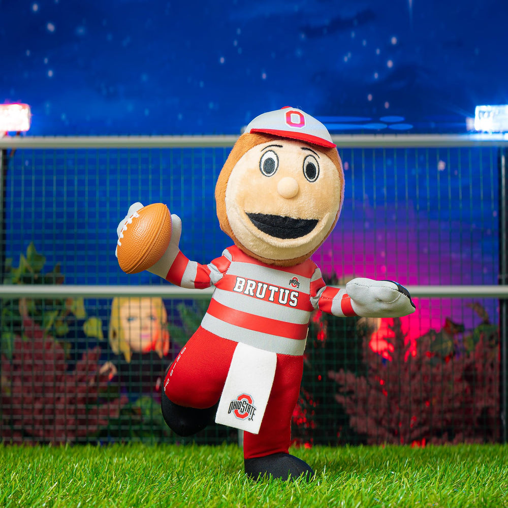 Official Buckeyes licensed plush with authentic team details