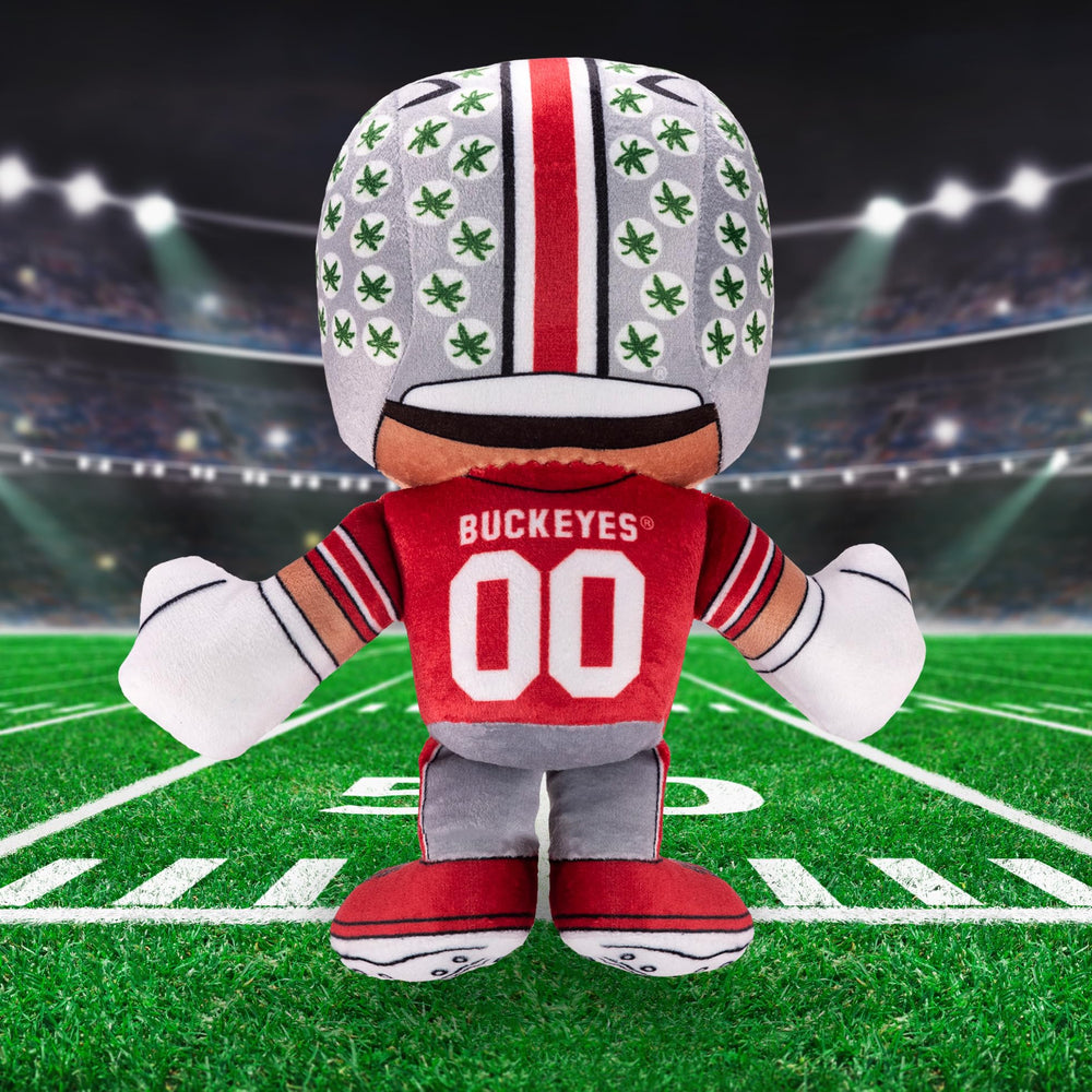Bleacher Creatures Buckeyes uniform detail with vibrant sublimation colors.