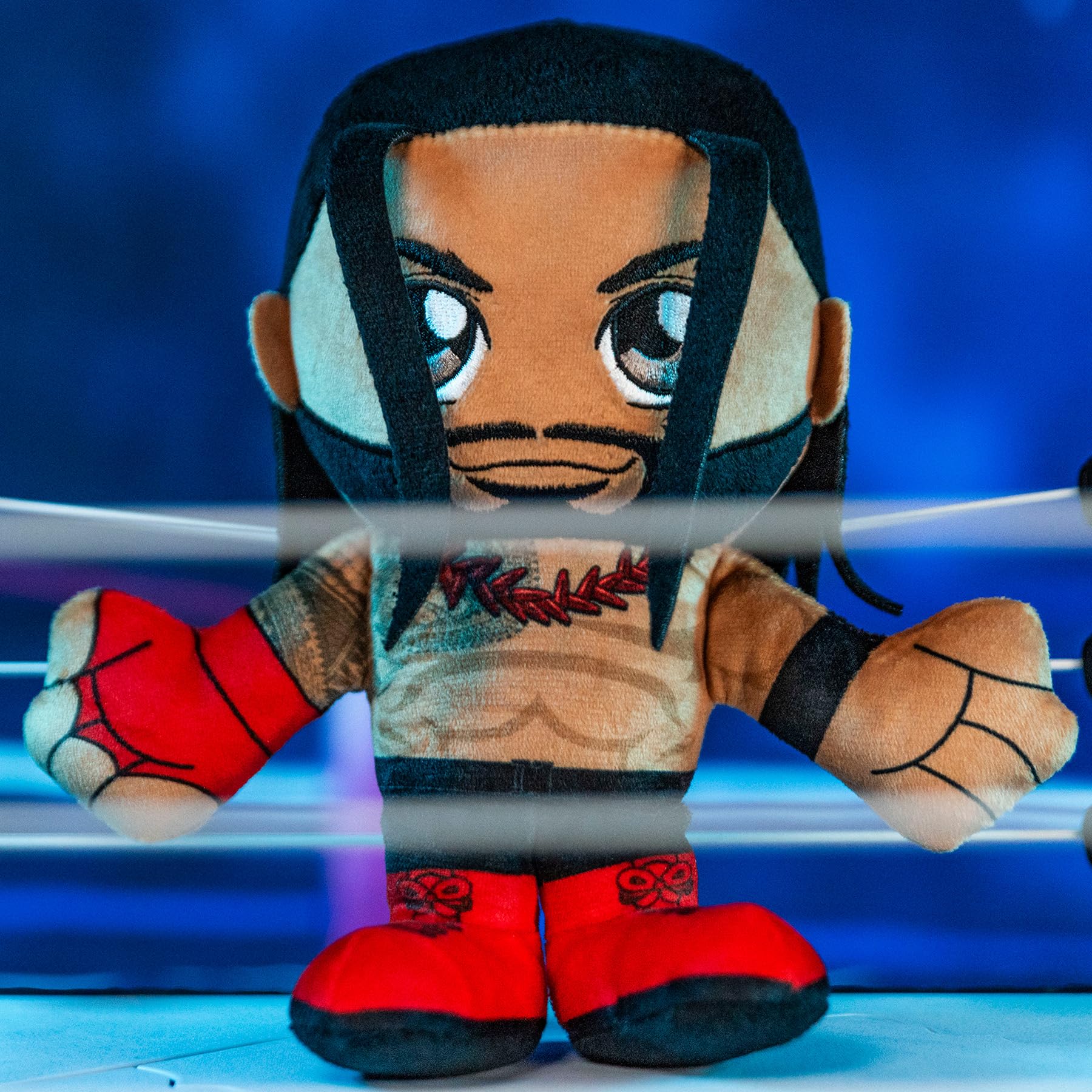 Bleacher Creatures 8-inch Kuricha plush features a bean bag bottom for stable seating