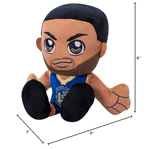 Bleacher Creatures Steph Curry Kuricha display idea on a shelf.