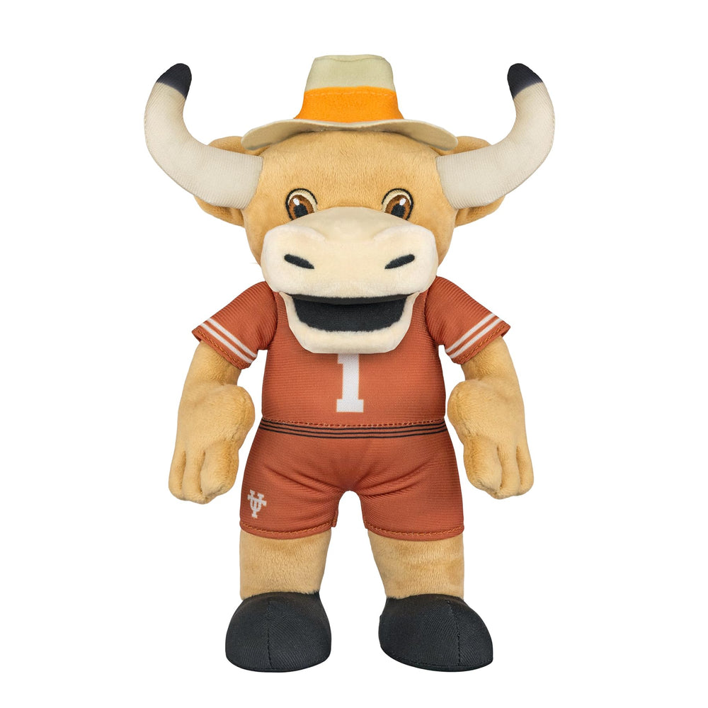 Bleacher Creatures Hook Em 10inch plush front view ideal for display.