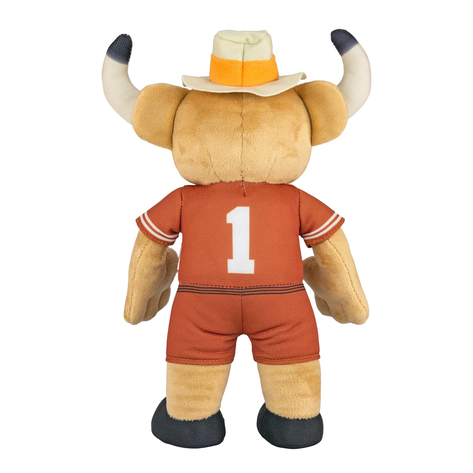 Bleacher Creatures Hook Em 10inch plush ready for packaging and gifting.