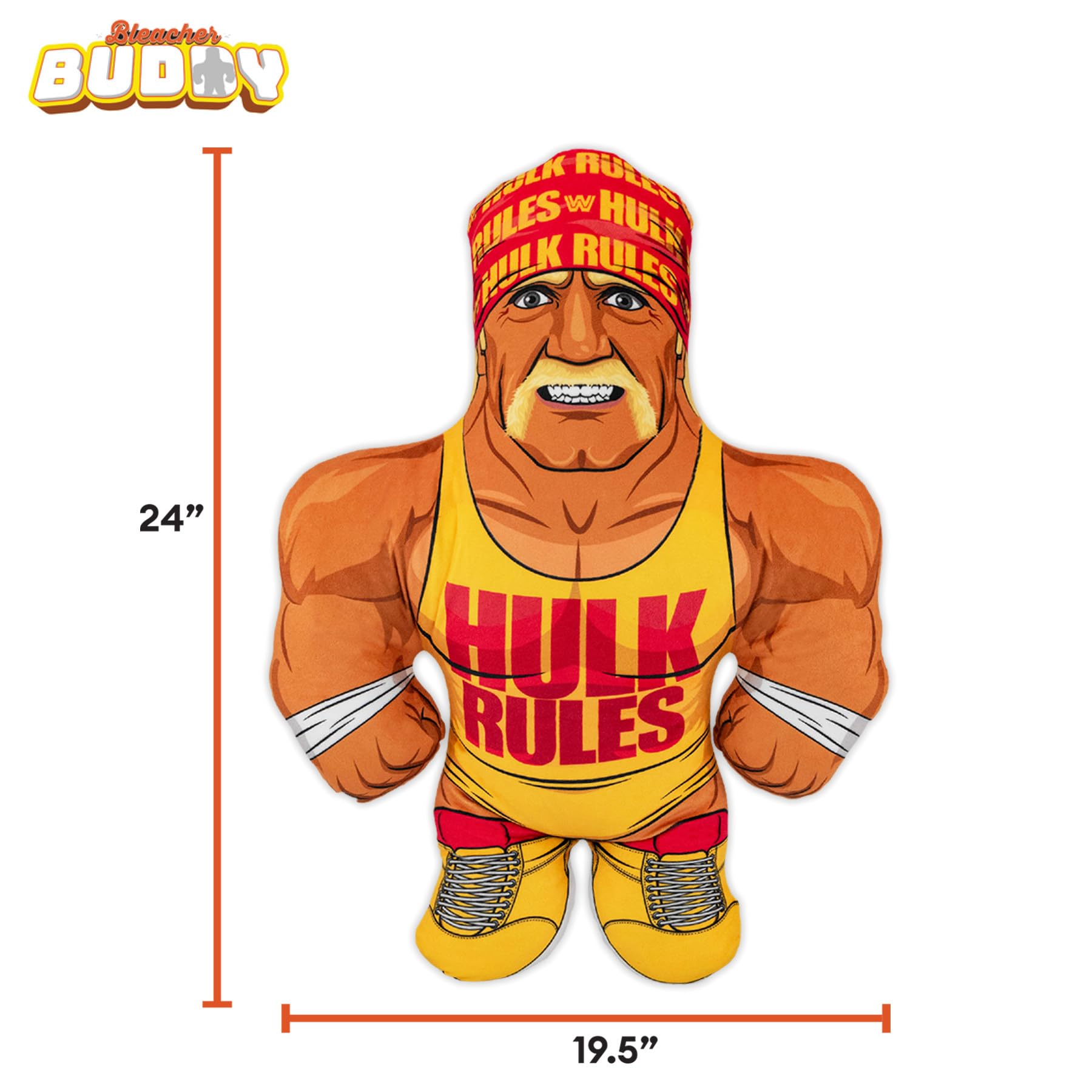Side view highlights durable stitching and plush softness for long-lasting play and display.