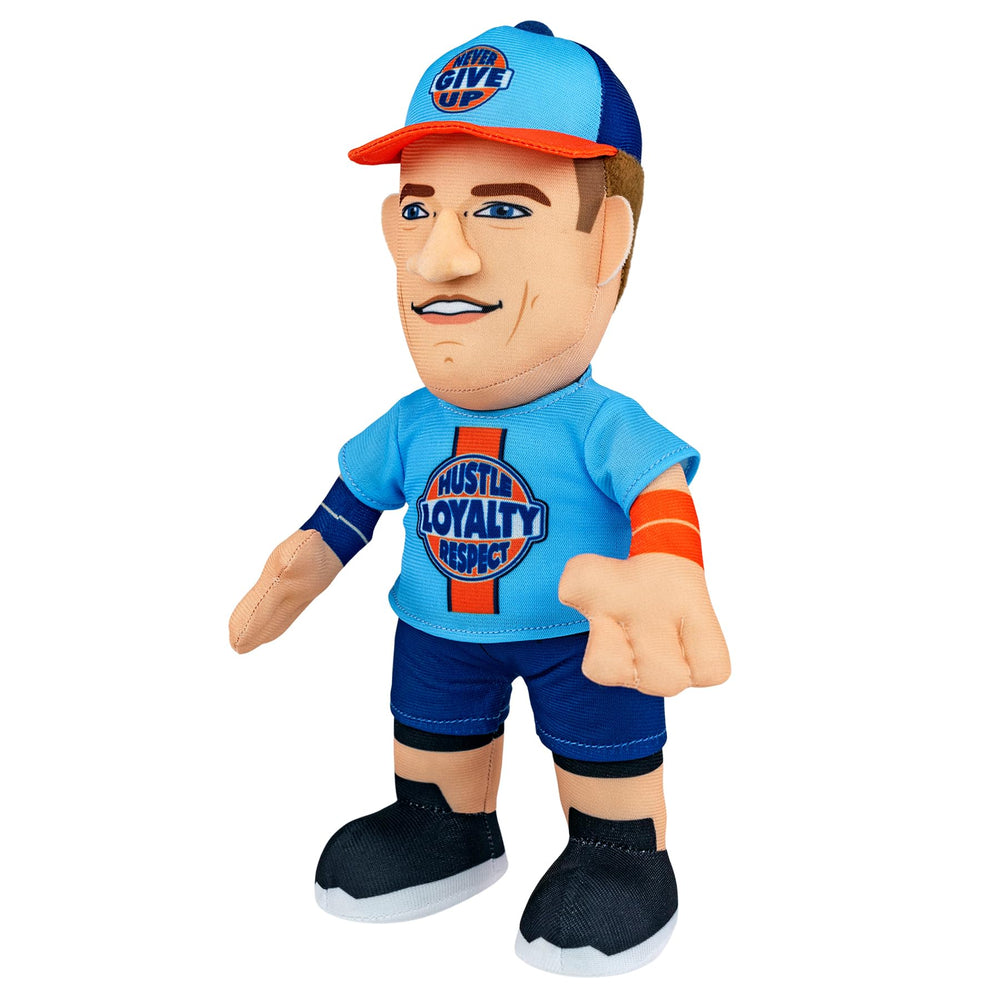 Bleacher Creatures John Cena 10-inch plush, pose-ready for play or display setups.