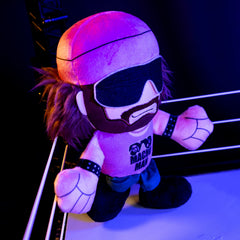 Bleacher Creatures Macho Man plush ships ready for gifting to fans.