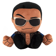Bleacher Creatures WWE Old School Rock 8-Inch Kuricha plush front view for playful display.
