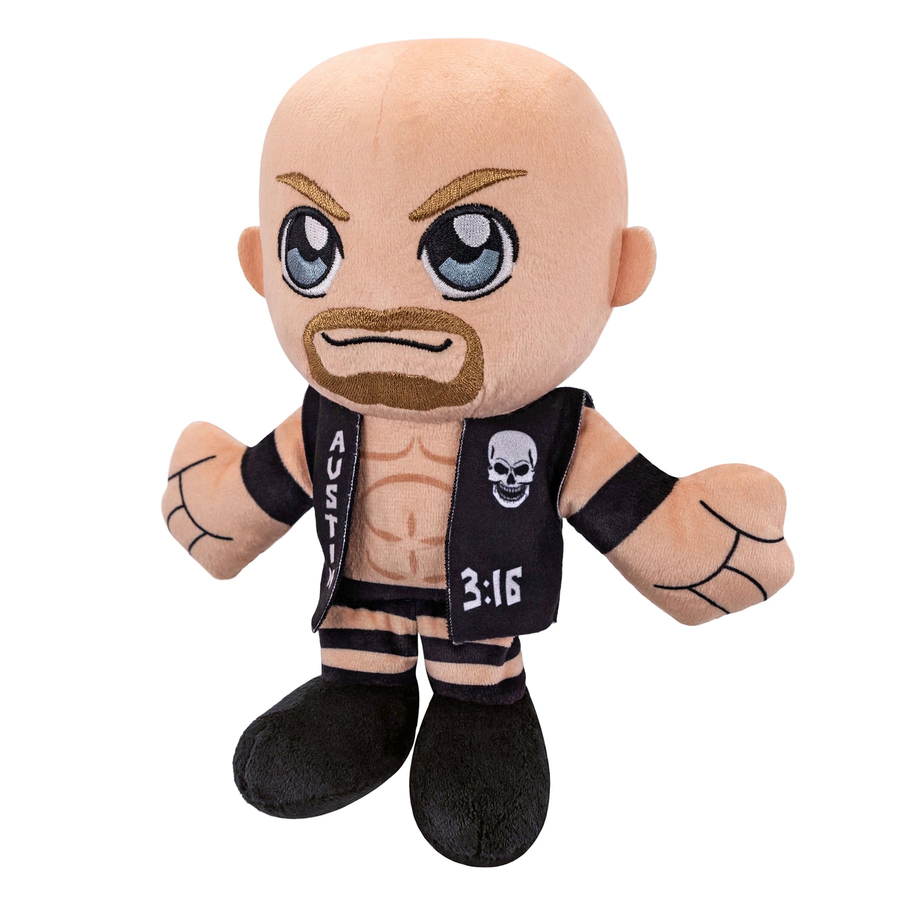 Bleacher Creatures Stone Cold Steve Austin plush action pose ready for display or play