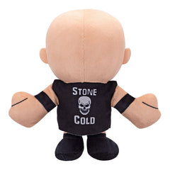 Bleacher Creatures Stone Cold Steve Austin plush packaging image showcasing authentic WWE branding