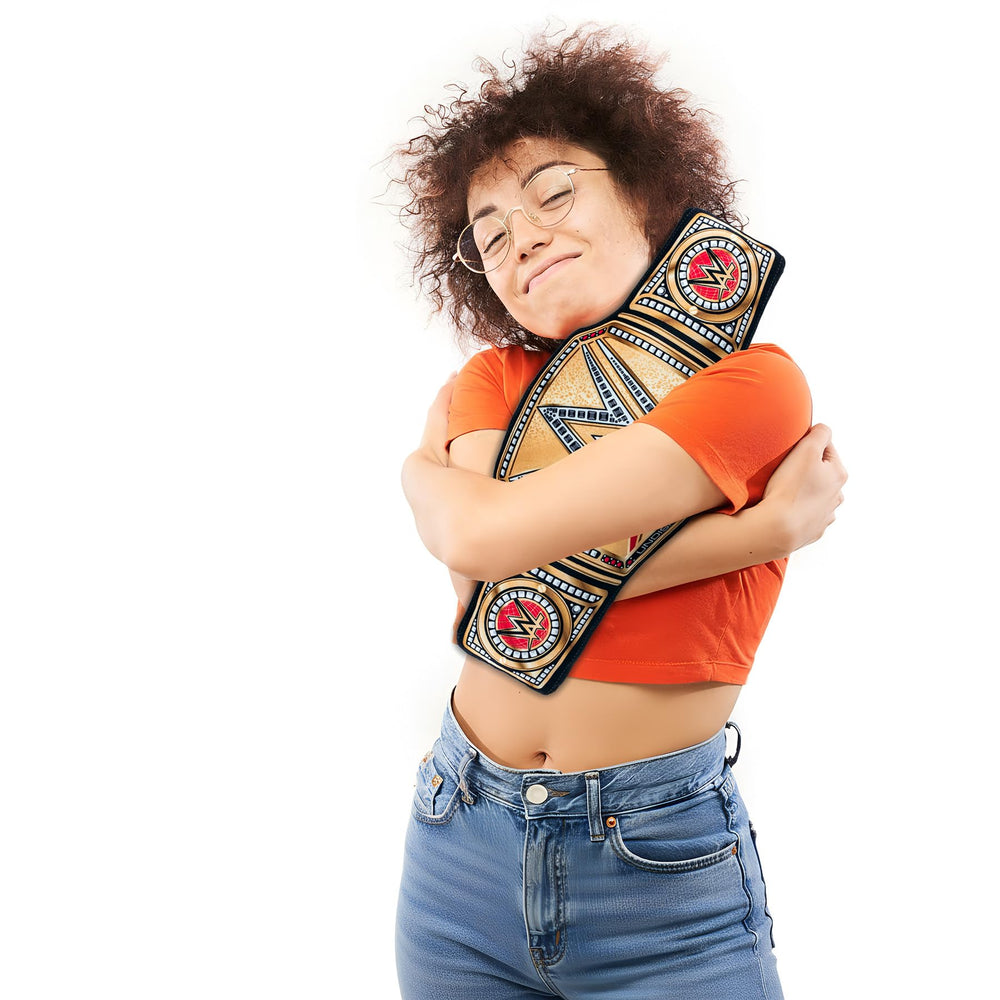 Bleacher Creatures WWE 24-inch Bleacher Buddy on display ideal for shelves.