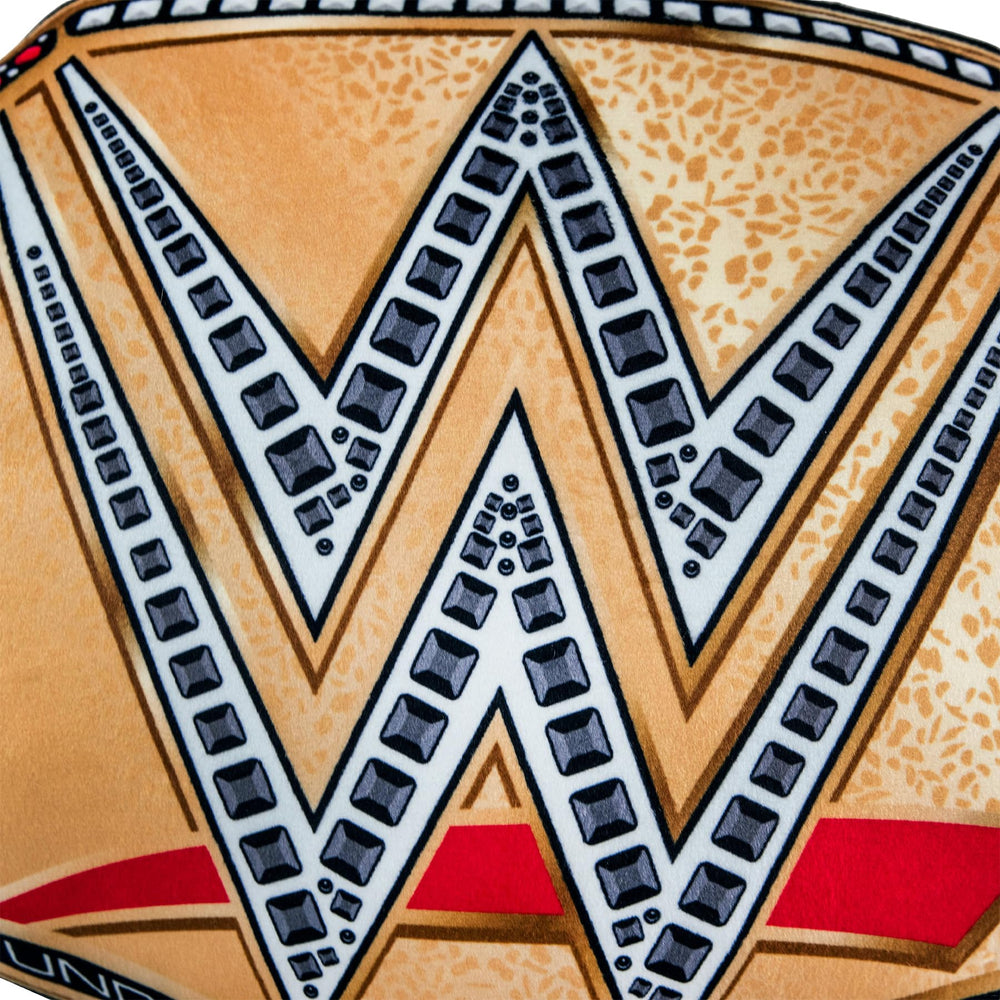 Bleacher Creatures WWE universal-championship belt plush cuddly comfort during play.
