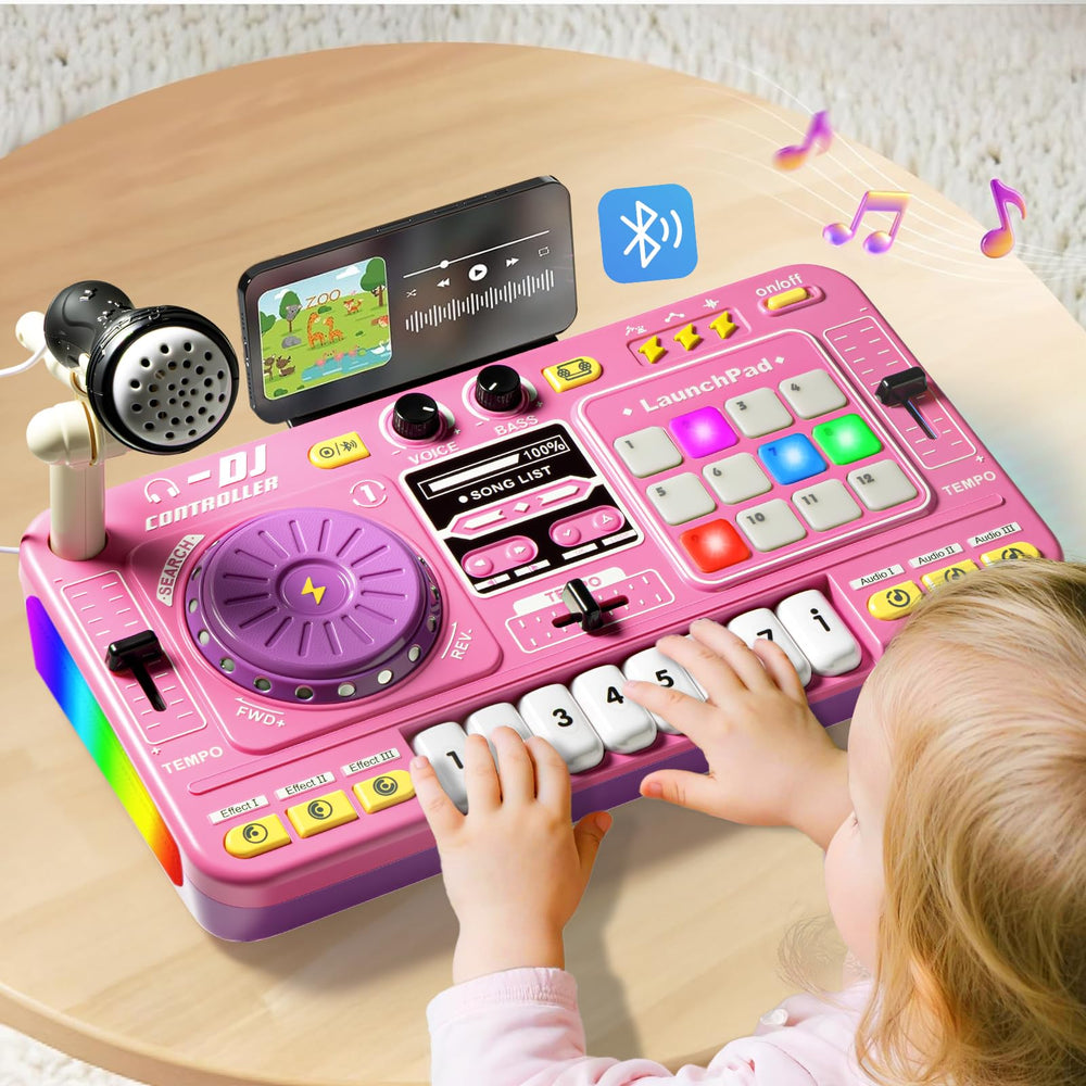 BLF FUN Baby DJ Table lights illuminate playtime with engaging rhythms.