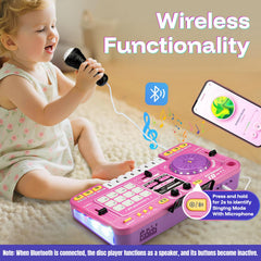 BLF FUN Baby DJ Table recording mode captures ideas for playback.