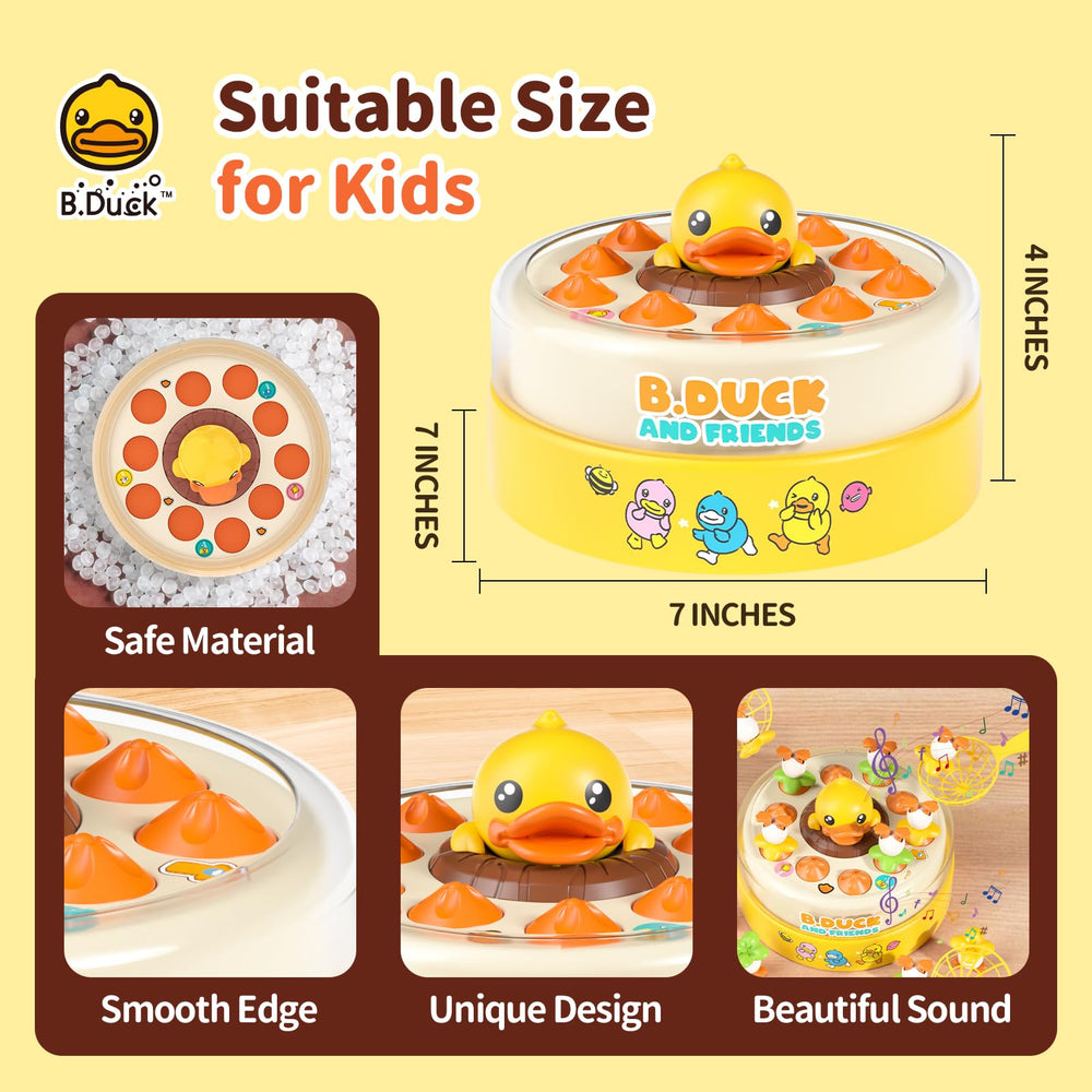 BLF FUN kids playing indoors or outdoors with the B.Duck game