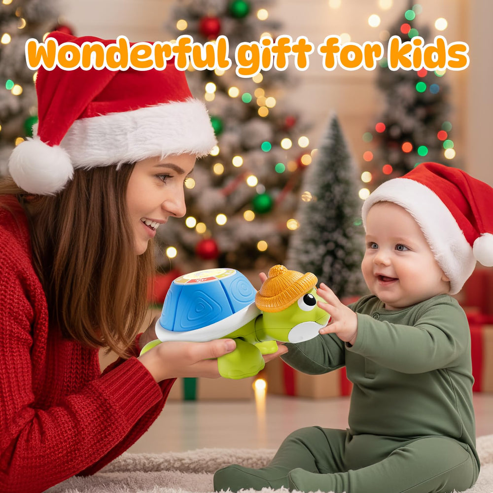 BLF FUN turtle toy presented as a thoughtful gift for babies and toddlers