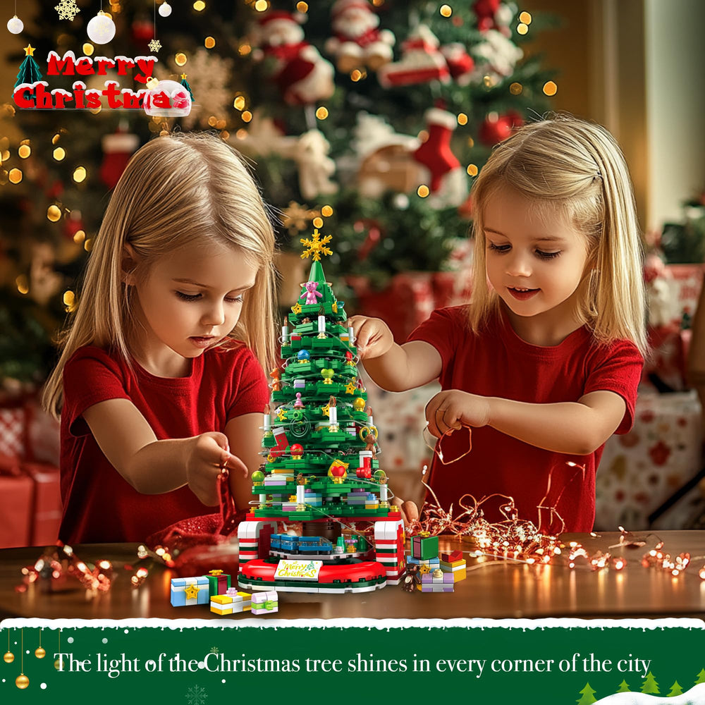 BLIFToi Christmas Tree Building Set family-friendly assembly for holiday memories