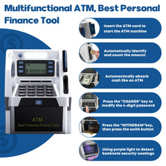 Blingbin banknote rolling deposit demonstrates easy note insertion for smooth saving.