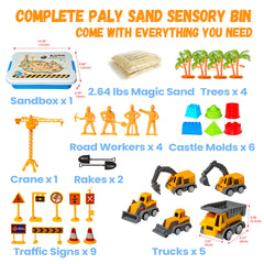 BlingCnsy magic sand invites tactile play and mess-free molding.