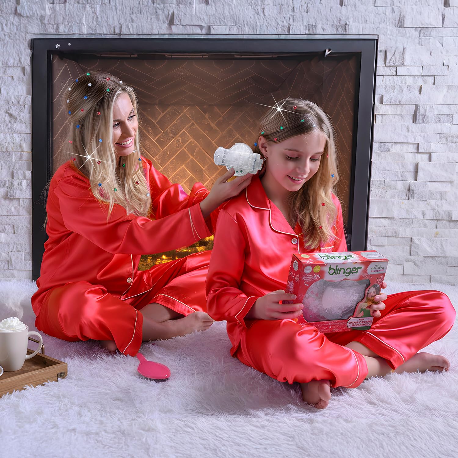 Holiday glam gems kit by Blinger for festive styling