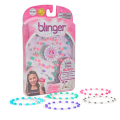 Blinger Sparkle Collection refill pack with 75 rhinestones in 5 discs for quick glam touchups.