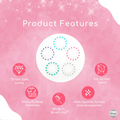 Blinger vibrant colorful gems for playful outfits, parties, and everyday sparkle.