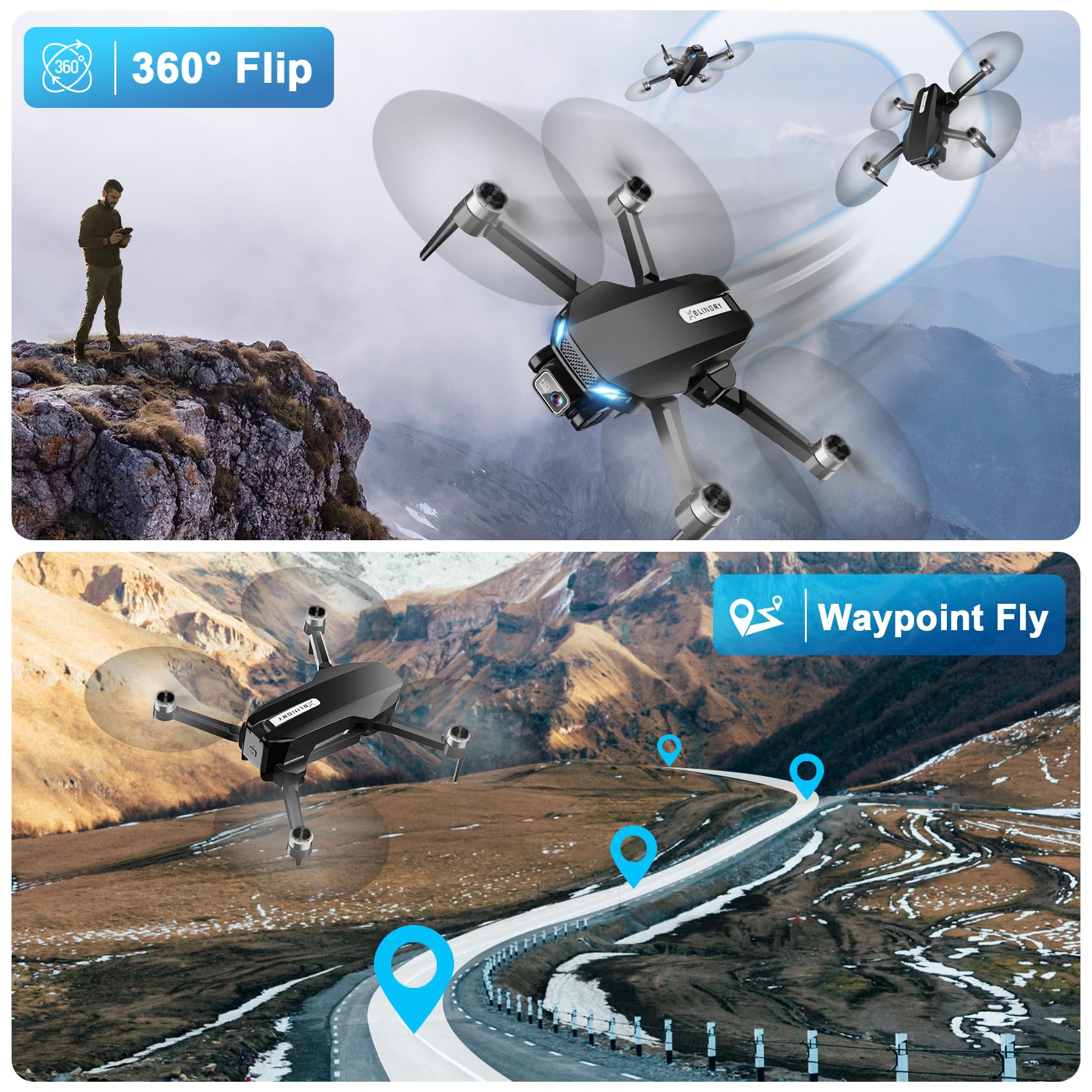 BLINORY drone 5G FPV transmission for real-time streaming
