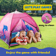 BLINWORLD Mermaid Tent assembly in minutes for quick setup