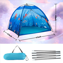 BLINWORLD undersea world play tent offers immersive undersea scenes for cooperative games